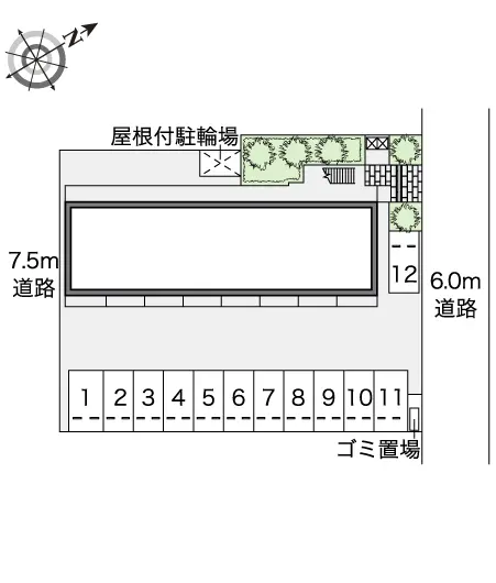 ★手数料０円★八千代市大和田 月極駐車場